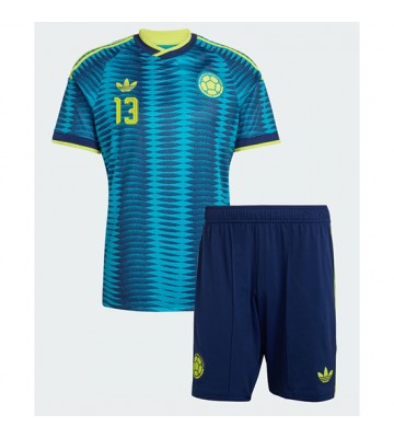 Colombia Yerry Mina #13 Udebanetrøje Børn VM 2026 Kortærmet (+ Korte bukser)